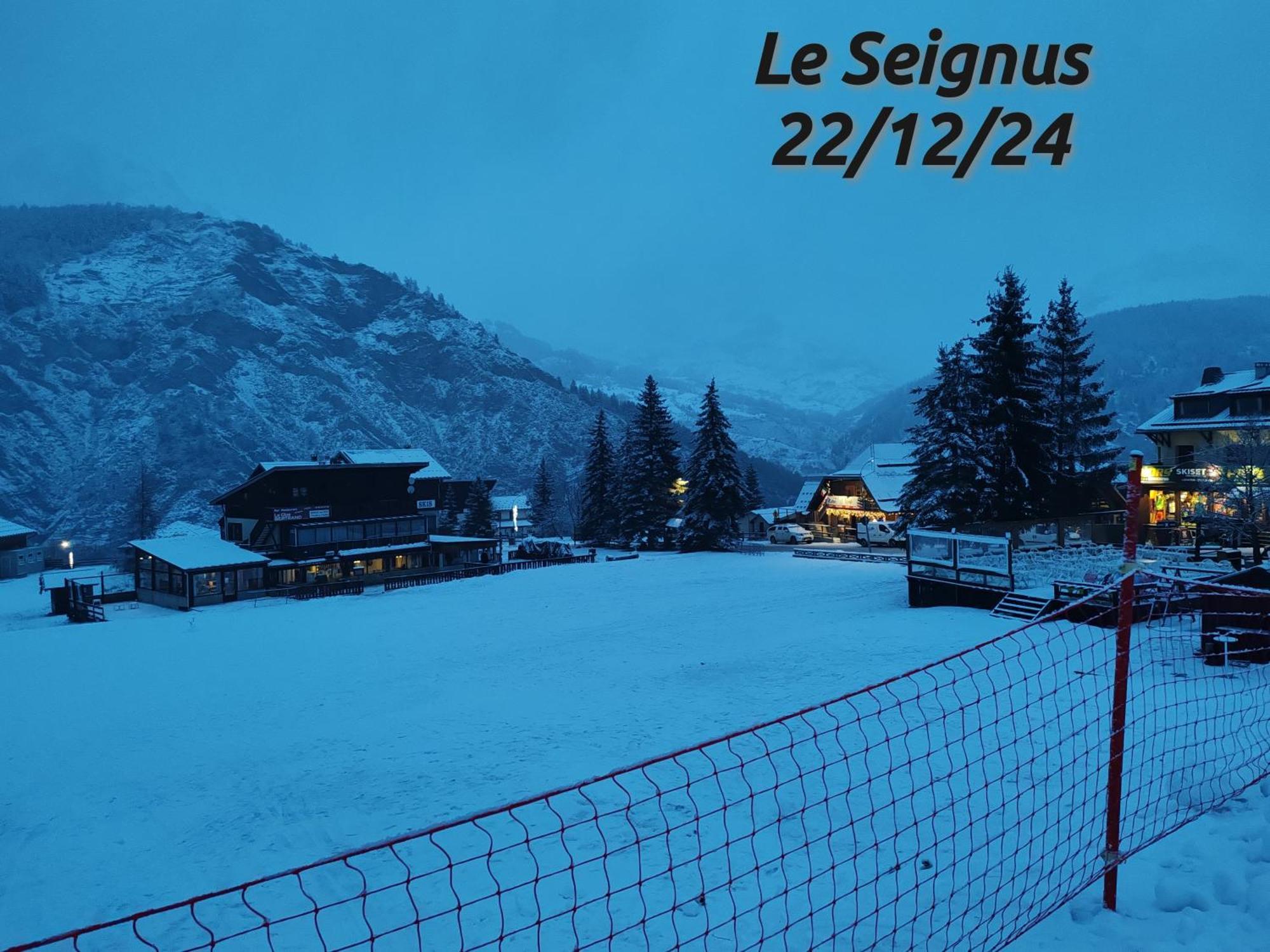 Studio Seignus D Allos Pieds Des Pistes Buitenkant foto